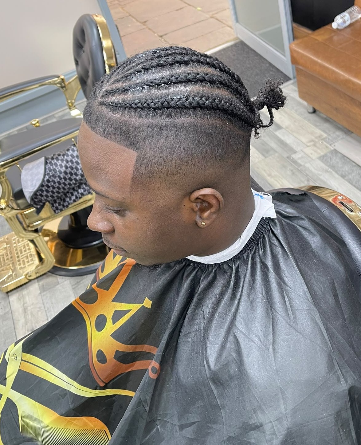 Cornrows-taper-sidefades
