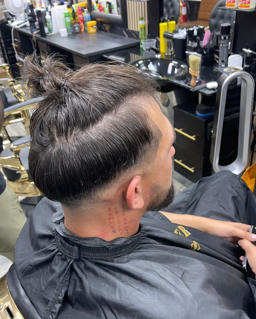 Gents cut haircut example