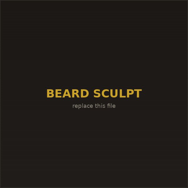 Beard sculpt example