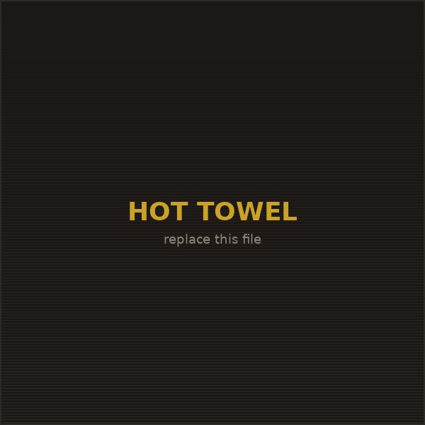 Hot towel shave example